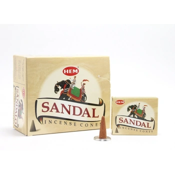 VipMarketim Sandal Aromalı Konik Tütsü