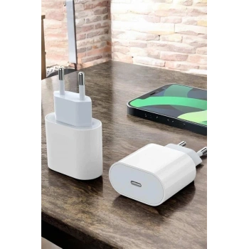 VipMarketim Şarj Aleti İOS 15/15 Pro Max Uyumlu Şarj Adaptörü ve Kablosu