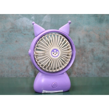 VipMarketim Şarjlı Masa Ve El Fanı Vantilatör 2 Kademeli Model 2