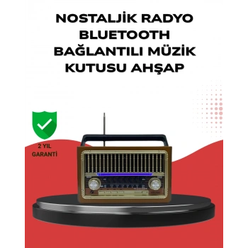 VipMarketim Şarjlı Radyo Hoparlör – İç ve Dış Mekan Uyumlu