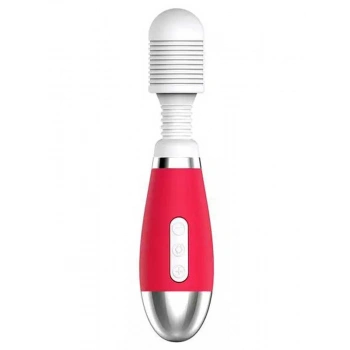 VipMarketim Şarjlı Wand Masaj Aleti Vibratör - Pembe