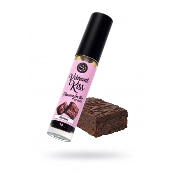 VipMarketim SECRET PLAY Çikolatalı Kurabiye Aromalı Dudak  Parlatıcısı, 6 gr