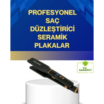 VipMarketim Seramik Plakalı Daling Saç Düzleştirici Kırılma ve Dolanma Önleyici