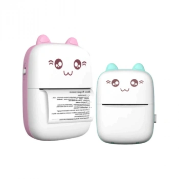VipMarketim Sevimli Mini Taşınabilir Yazıcı Printer