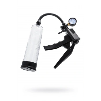 VipMarketim Sexus Men Training Viggo Mekanik Penis Pompası, Abs Plastik, Siyah, 62 Cm