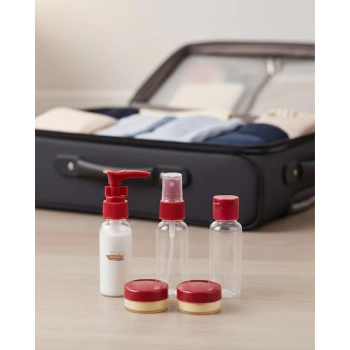 VipMarketim Seyahat İçin 5’li Şeffaf Kozmetik Organizer Seti