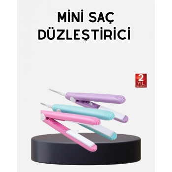 VipMarketim Seyahat Tipi Mini Saç Düzleştirici – Seramik Kaplama Hızlı Isınma Kompakt Tasarım