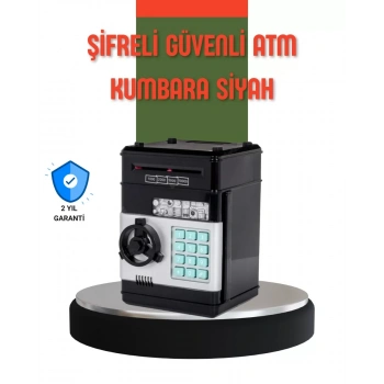 VipMarketim Şifreli ATM Kasa Görünümlü Para Biriktirme Kumbarası