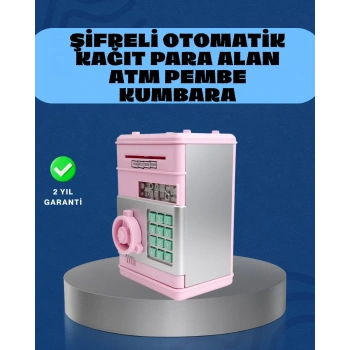 VipMarketim Şifreli Elektronik Para Biriktirme Kumbarası Büyük Kapasiteli
