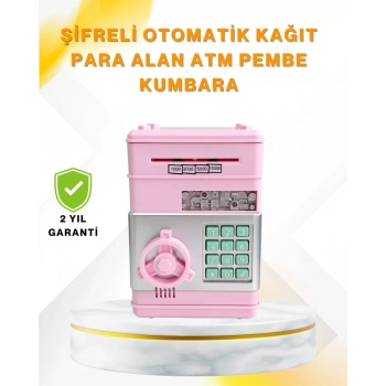 VipMarketim Şifreli Elektronik Para Biriktirme Kumbarası Büyük Kapasiteli