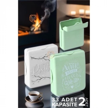 VipMarketim Sigara Kutusu 33 Adet Kapasiteli 2 ADET