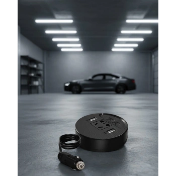 VipMarketim Şık Tasarımlı Araç İçi Power Converter Dayanıklı ve Güçlü