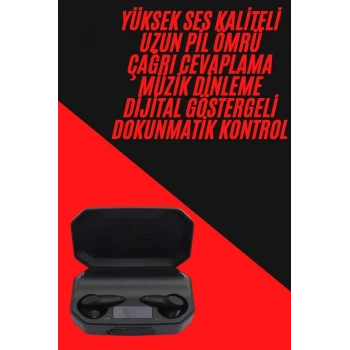 VipMarketim Siyah Profesyonel Gaming Kulaklık HD Mikrofonlu Çağrı Cevaplayabilen