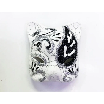 VipMarketim Siyah Renk Venedik Kedi Model Magnet