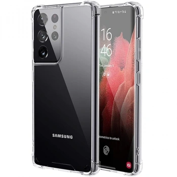 VipMarketim SM Galaxy S21 Ultra - S30 Ultra Shockproof Darbe Emici Silikon Kılıf-(5775)