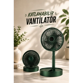 VipMarketim Soğutucu Vantilatör Telefon Standlı Mini Fan
