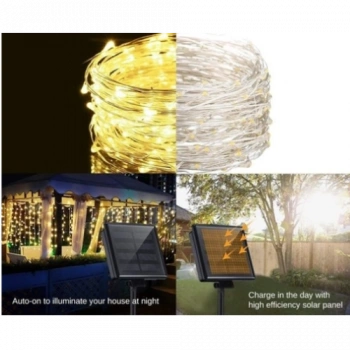 VipMarketim Solar Peri Led 20M