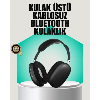 VipMarketim Stereo Ses Kaliteli Bluetooth Kulaklık | Katlanabilir ve Ergonomik Tasarım