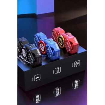 VipMarketim Stres Çarklı Bluetooth Kulaklık Kablosuz Kırmızı Yüksek Ses Kaliteli