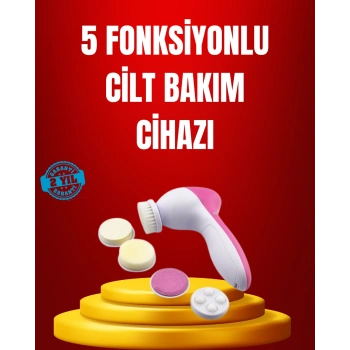 VipMarketim Su Geçirmez Elektrikli Yüz Temizleme ve Masaj Aracı