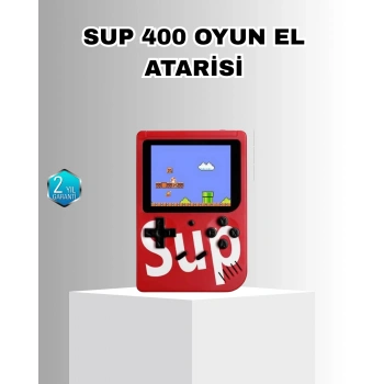 VipMarketim SUP Game Box El Konsolu – 500 Oyunlu TV Bağlantılı 5 Saat Oyun Süresi