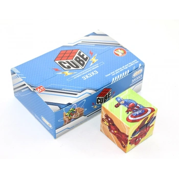 VipMarketim Süper Kahramanlı Küp Yapboz