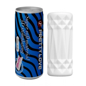 VipMarketim Super Soft Material 3d Stimulating Kola Kutusu Şeklinde Mastürbatör Mavi