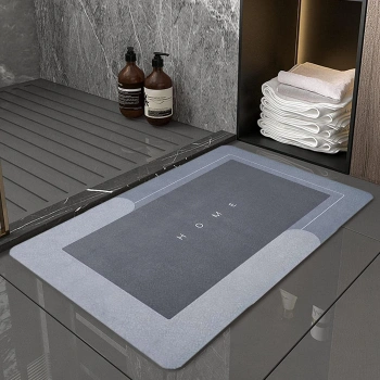 VipMarketim Süper Su Emici Kaymaz Tabanlı Paspas