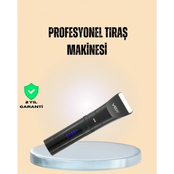 VipMarketim Suya Dayanıklı Tıraş Makinesi – Hassas Paslanmaz Çelik ve Titanyum Bıçak