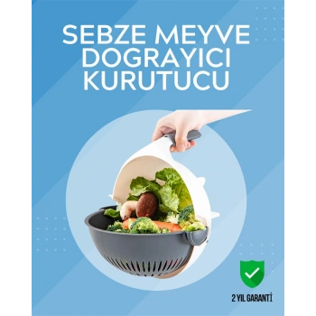 VipMarketim Süzgeçli Hazneye Sahip Çok Amaçlı Rende ve Dilimleyici