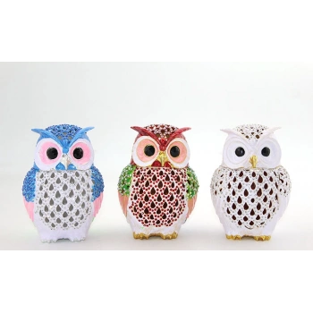 VipMarketim Swarovski Tekli Baykuş Model 2