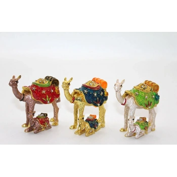 VipMarketim Swarovski Yavrulu Deve Model 1