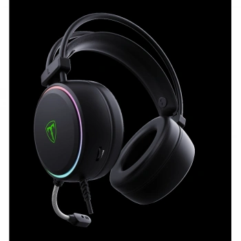 VipMarketim T-DAGGER T-RGH304 SONA 7.1 Surround Sound Renkli Aydınlatma 2.10Mt USB Kablolu Mikrofonlu Gaming Kulaklık(1923)