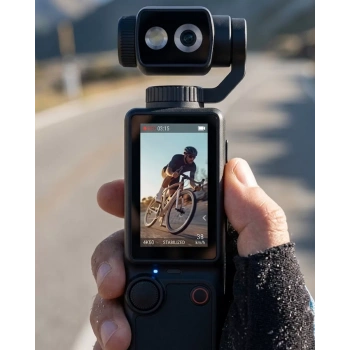 VipMarketim Taşınabilir 4K Vlog Kamera 2.0 IPS Ekran Ayarlanabilir Lens ve Stabil Çekim Özellikli