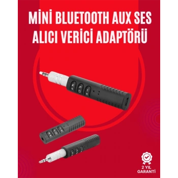 VipMarketim Taşınabilir Bluetooth Ses Alıcısı | 30 Dk Şarj 4 Saat Kullanım Geri Klipsli