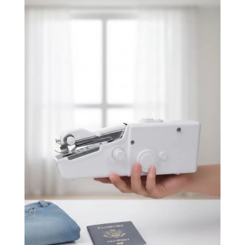 VipMarketim Taşınabilir Mini Dikiş Makinesi Hızlı Onarım ve Kendin Yap
