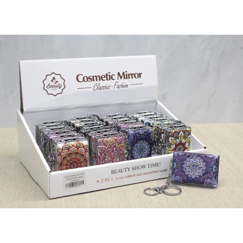 VipMarketim Taşlı El Aynası Anahtarlık Model 5