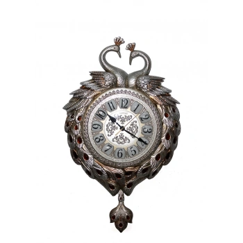 VipMarketim Tavuskuşu Duvar Saati Model 3