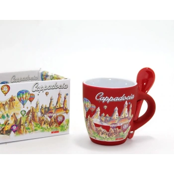 VipMarketim Tekli Yöresel Kahve Fincanı - Model 2