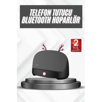 VipMarketim Telefon Tutucu Bluetooth Hoparlör Geyikli Renkli Uzun Ömürlü
