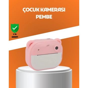 VipMarketim Termal Baskılı HD Şipşak Kamera 24MP Çift Lensli 32GB Hafızalı