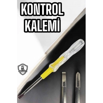 VipMarketim Test Cihazı Kontrol Kalemi Çift Başlıklı Şeffaf Elektrik Testi