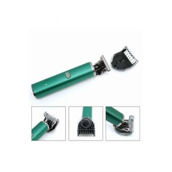 VipMarketim Tıraş Makinesi Saç Sakal Ense Çizim Ayarlanabilir Başlık