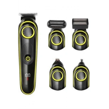 VipMarketim Tıraş Makinesi Şarjlı 5 Başlıklı Burun ve Kulak Temizleme