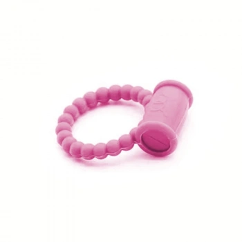 VipMarketim Titreşimli Noktalı Penis Halkası - Pembe