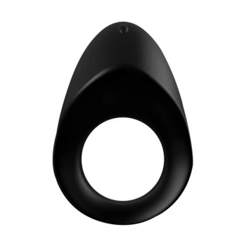 VipMarketim Titreşimli Usb Şarjlı Penis Halkası Siyah