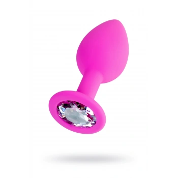 VipMarketim ToDo Brilliant Anal Plug, silikon, pembe, 7 cm, Ø 2 cm, 50 g