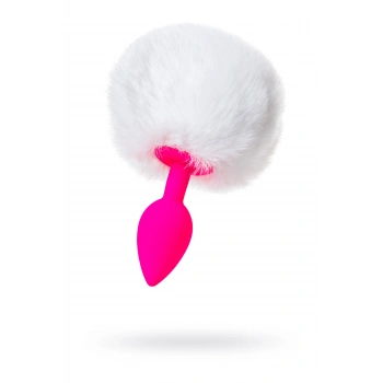 VipMarketim Todo Sweet Bunny Kuyruklu Anal Kılıf, Silikon, Pembe, 13 Cm, Ø 2,8 Cm, 43 G