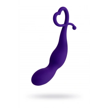 VipMarketim Todo Wlap Anal Plug, Silikon, Mor, 16 Cm, Ø 2,5 Cm