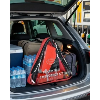VipMarketim Trafik Güvenlik Seti Araçlar İçin Zorunlu Acil Durum Ekipman Paketi
